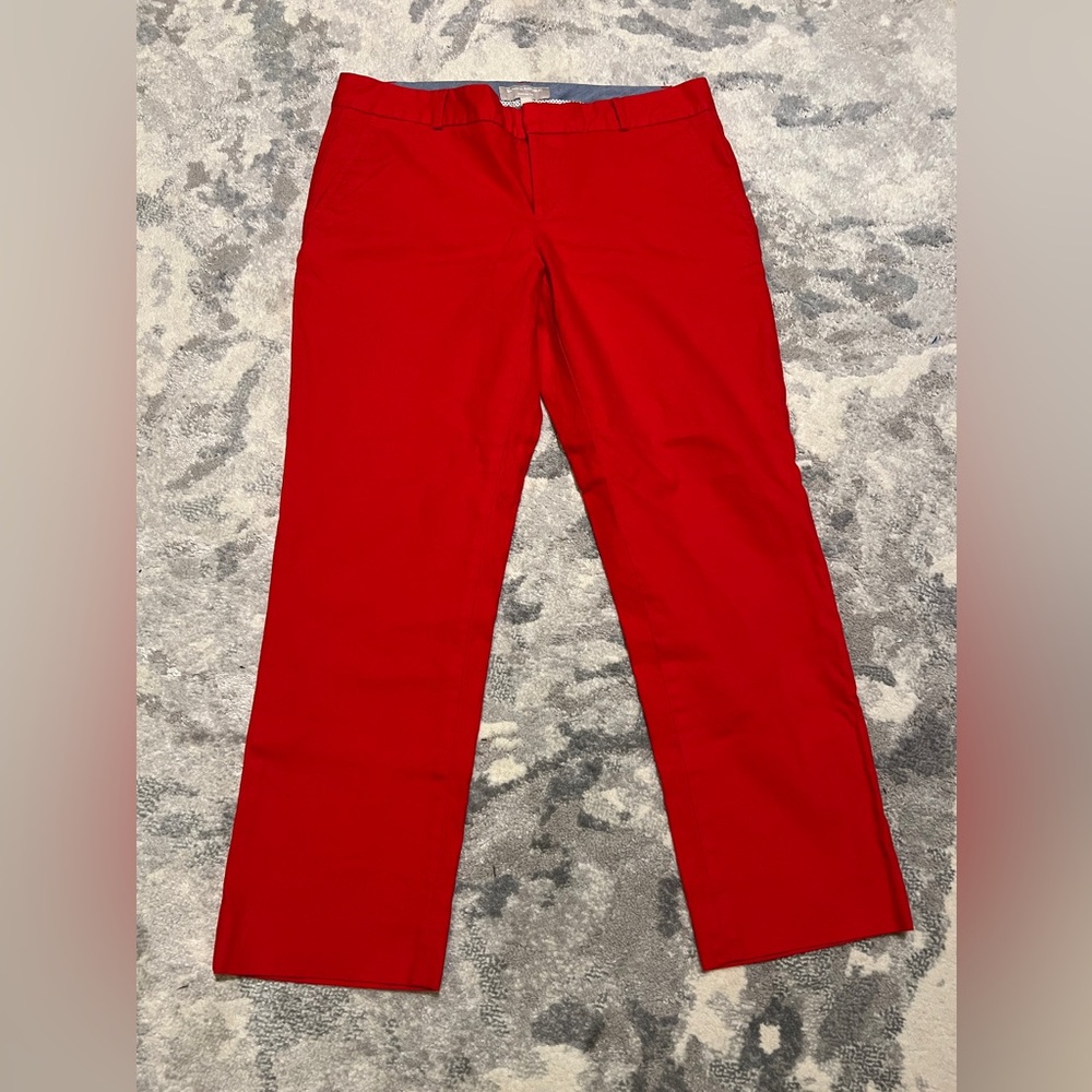 Banana Republic Red Trousers